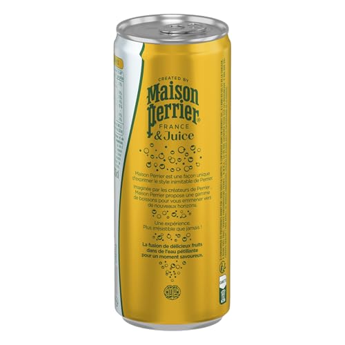Maison Perrier Magnetic Juice boisson gazeuse ananas mangue 24x33cl