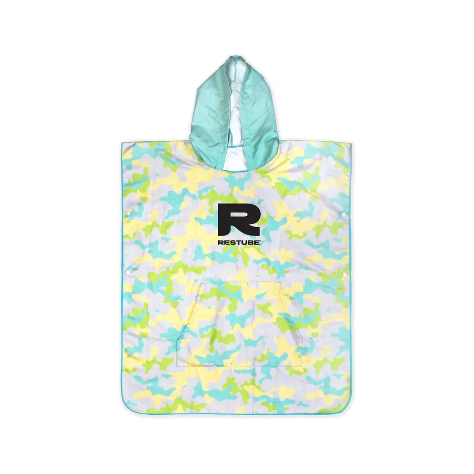 Restube Poncho Kids poncho de bain enfant microfibre