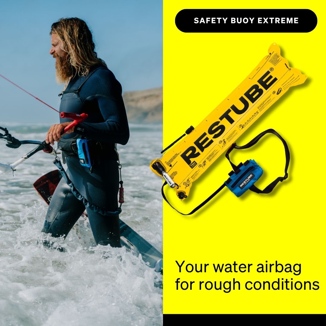 Restube Extreme kit bouée + drybag 20 L Jaune
