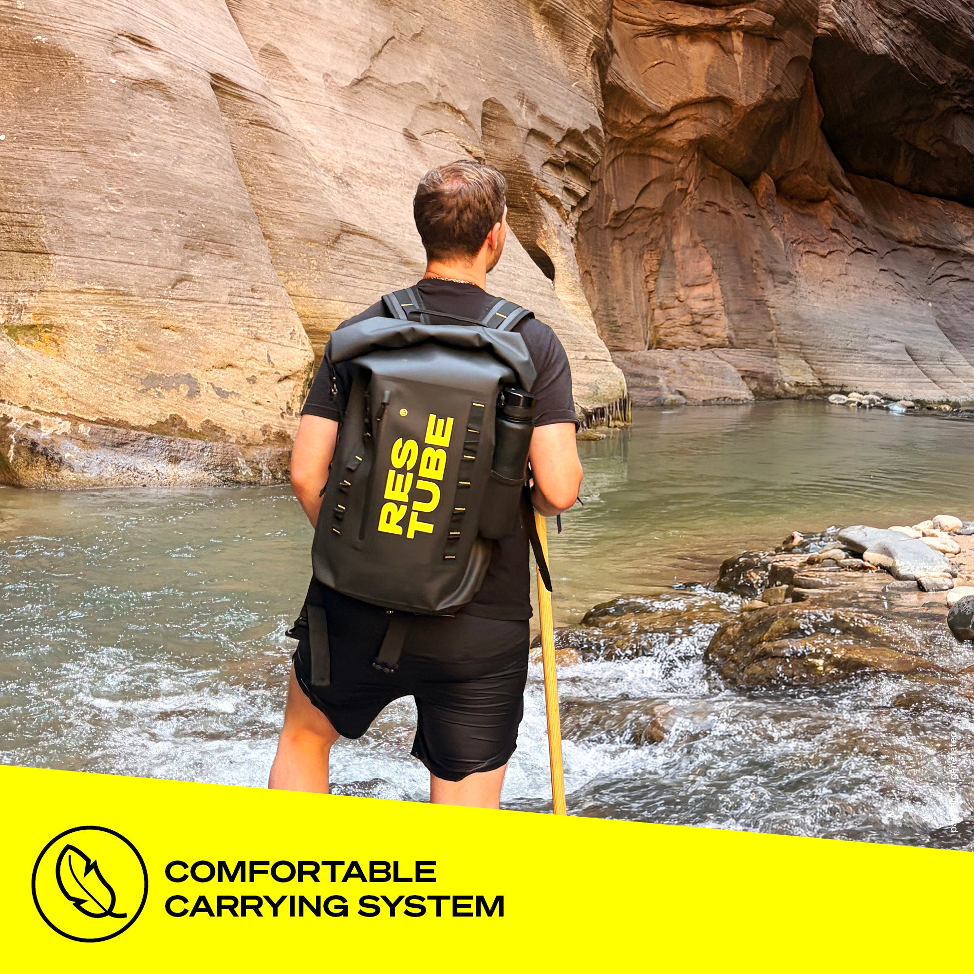 Restube Coast 25 L sac à dos étanche roll-top