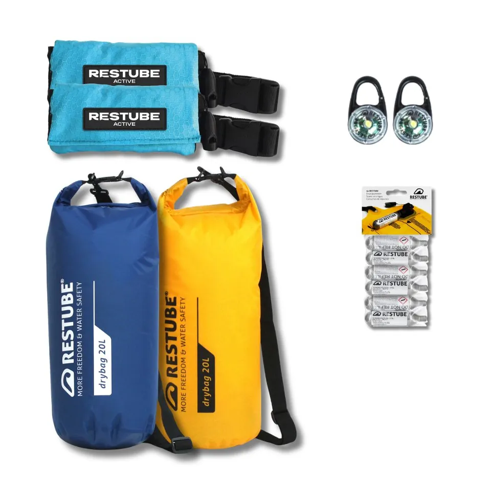 Restube Active Partner Bundle bouée sécurité duo icemint