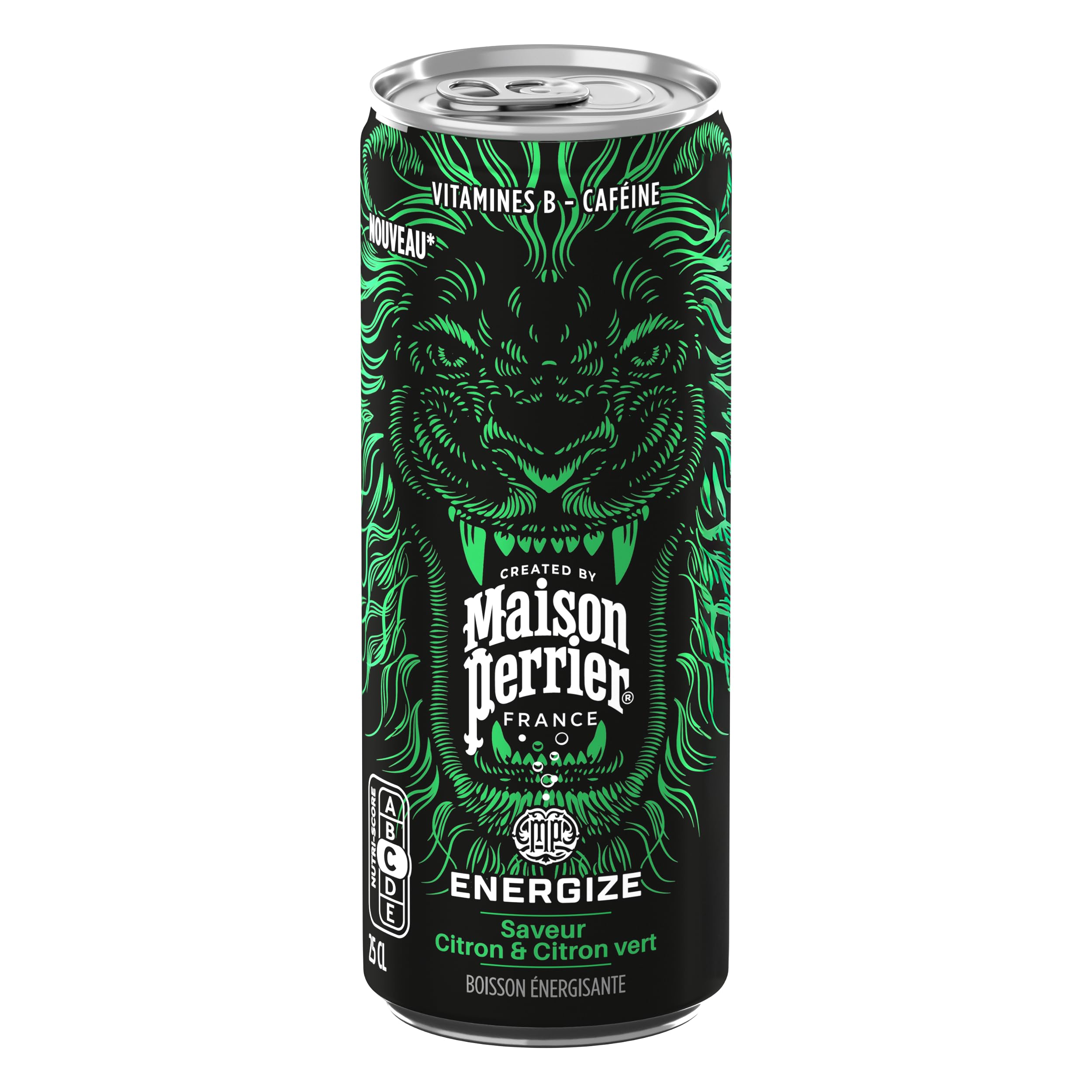 Maison Perrier Energize boisson citron-citron vert 24x25cl