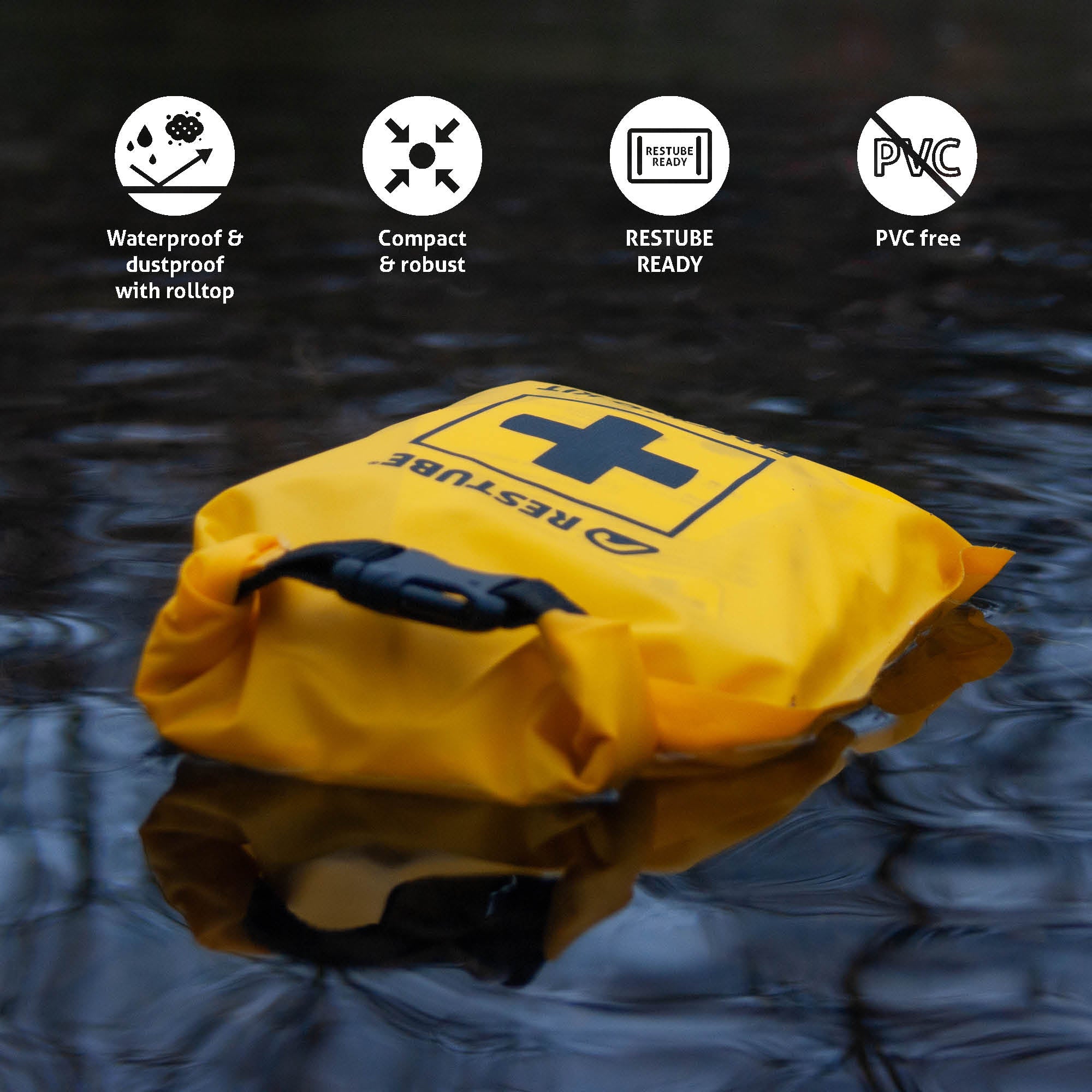 Restube Add Ons Waterproof First Aid Kit 31 pièces