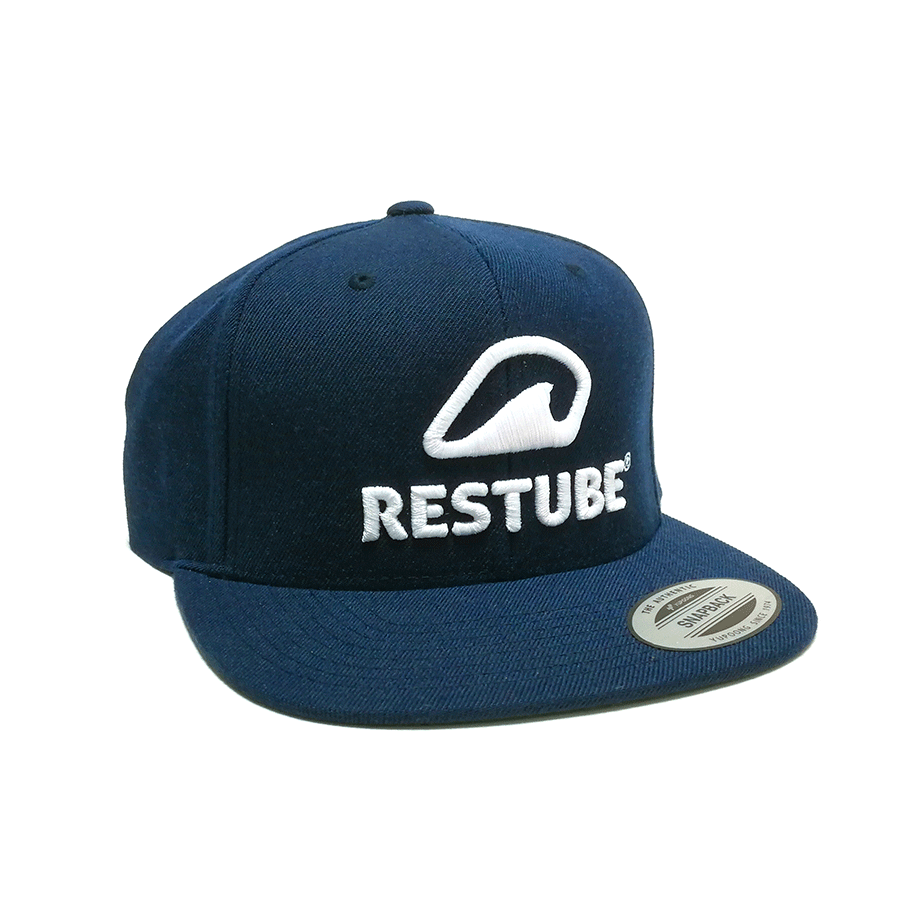 Restube Merch Cap Casquette grise visière plate réglable