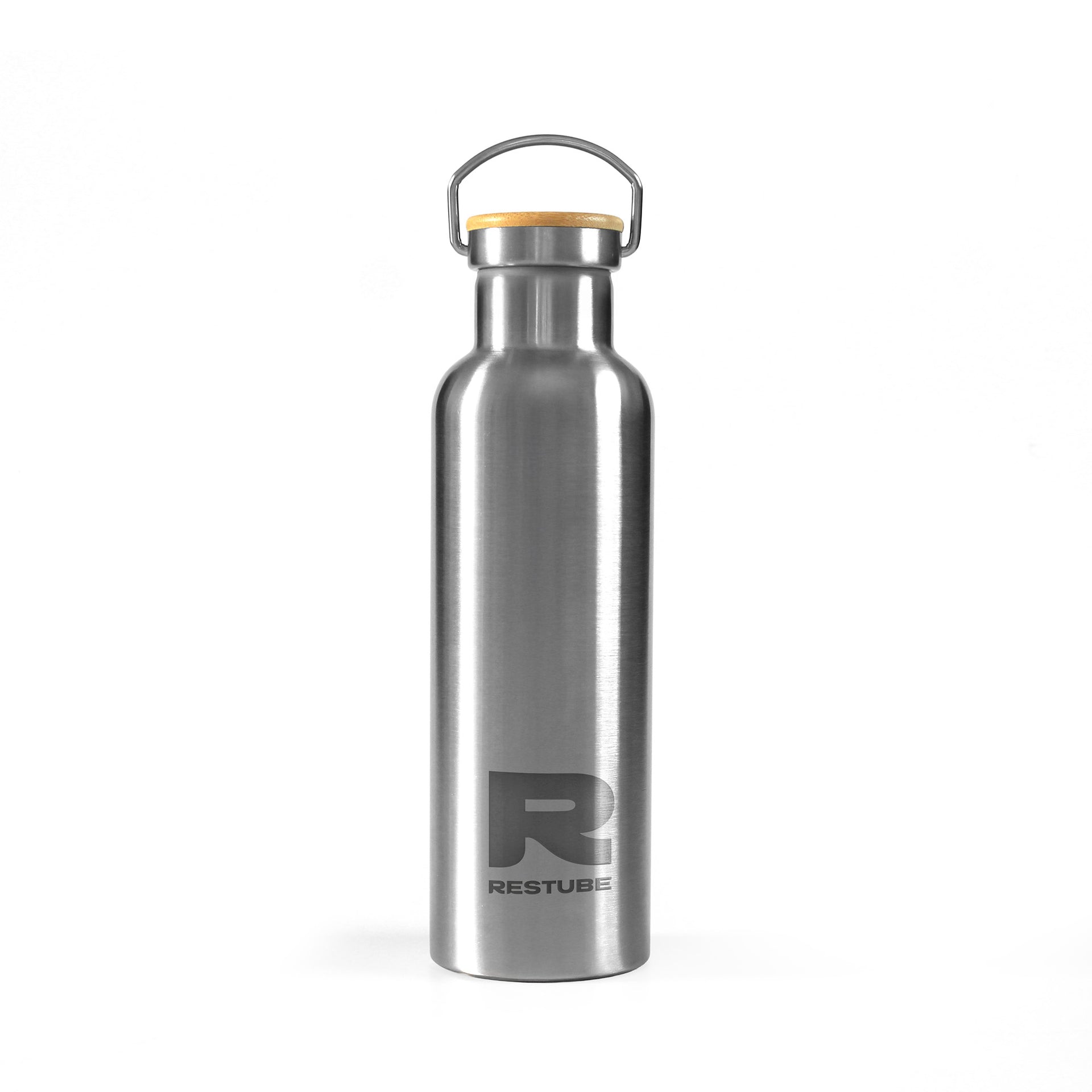 Restube Add Ons Bouteille isotherme inox 750 ml bambou