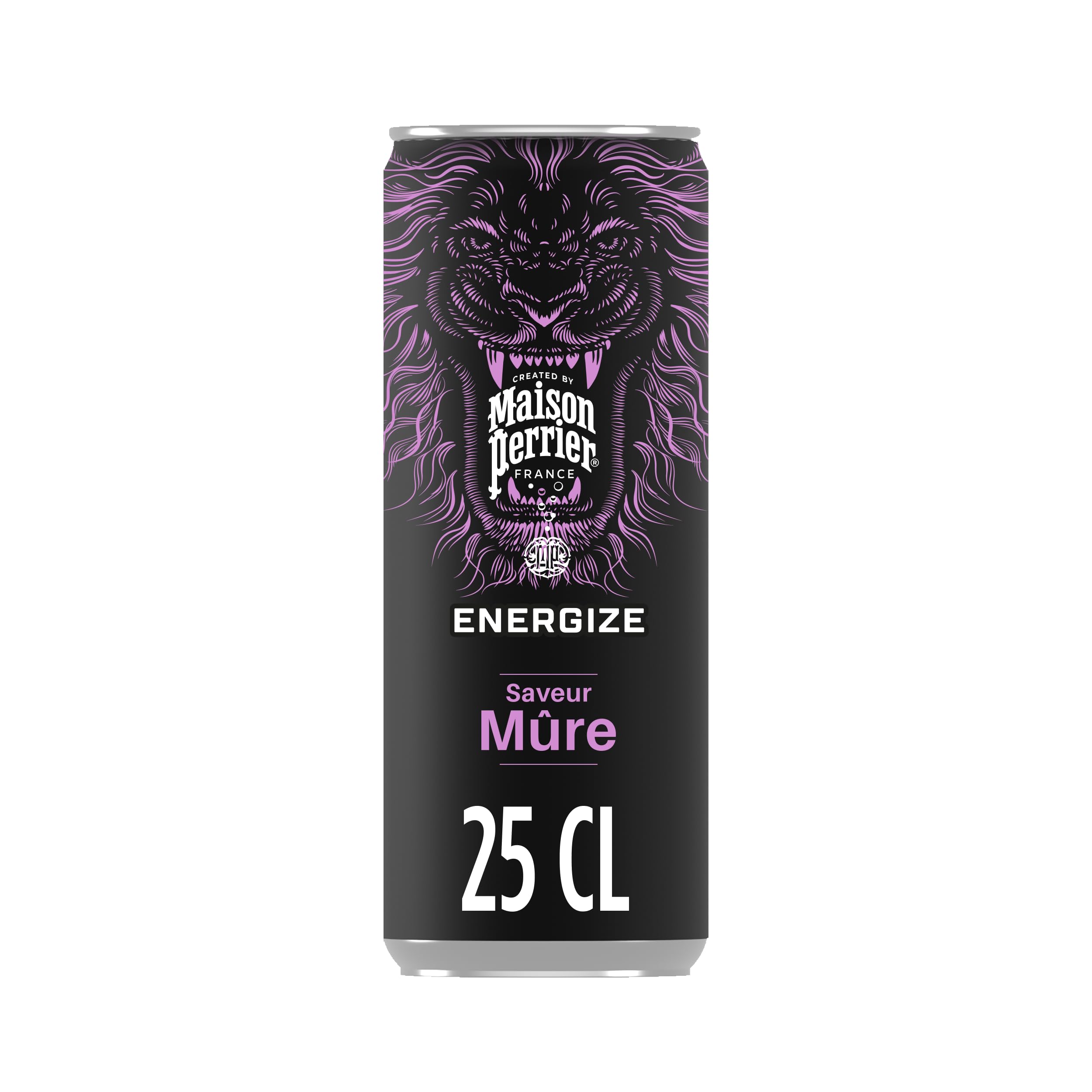 Maison Perrier Energize boisson énergisante mûre 24x25cl