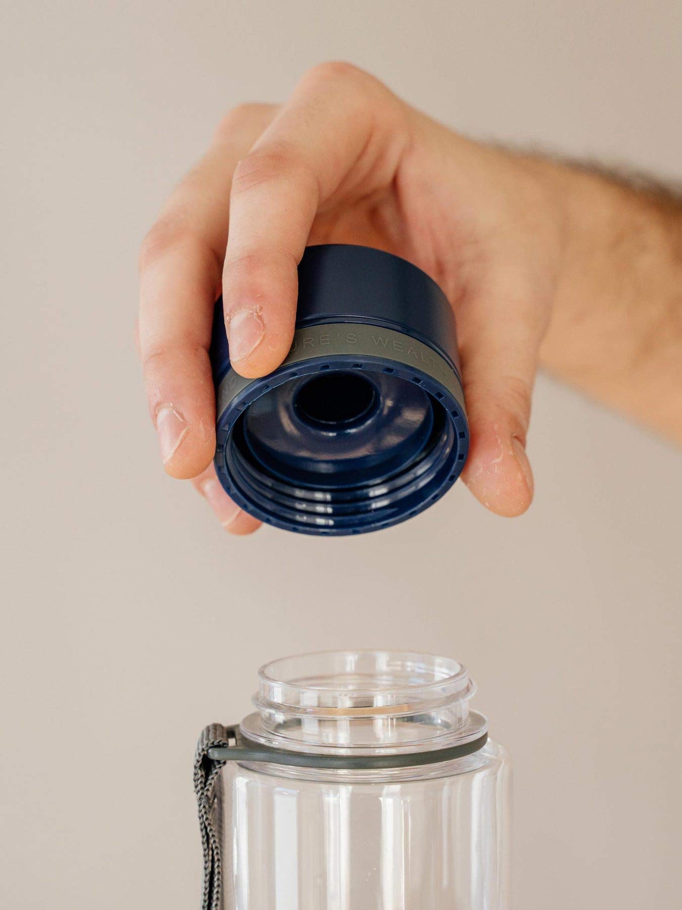Equa PV 37 gourde Tritan 600 ml bleue sans BPA