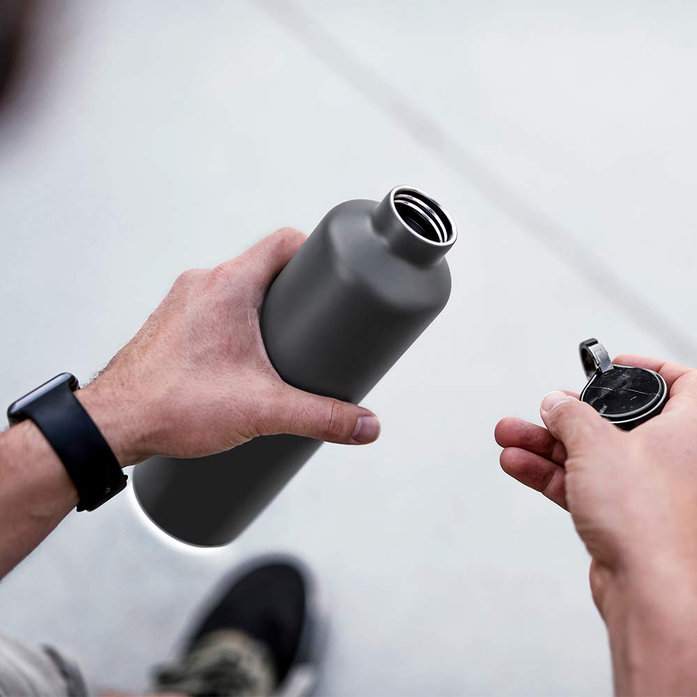 Equa Smart gourde isotherme grise 680 ml connectée