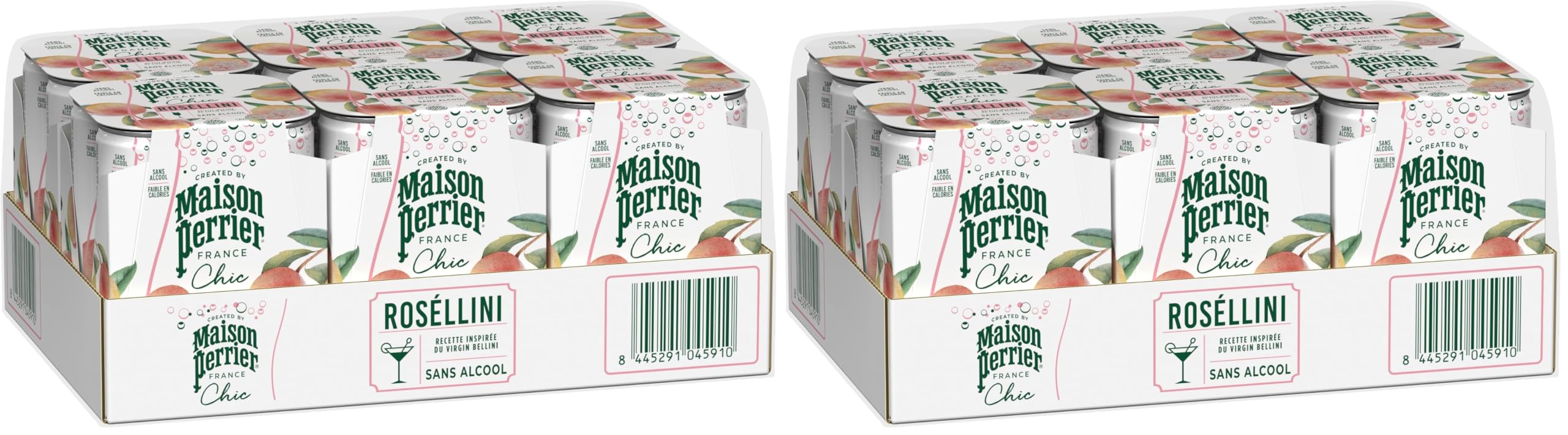 Maison Perrier Chic Rosellini boisson gazeuse sans alcool lot 2