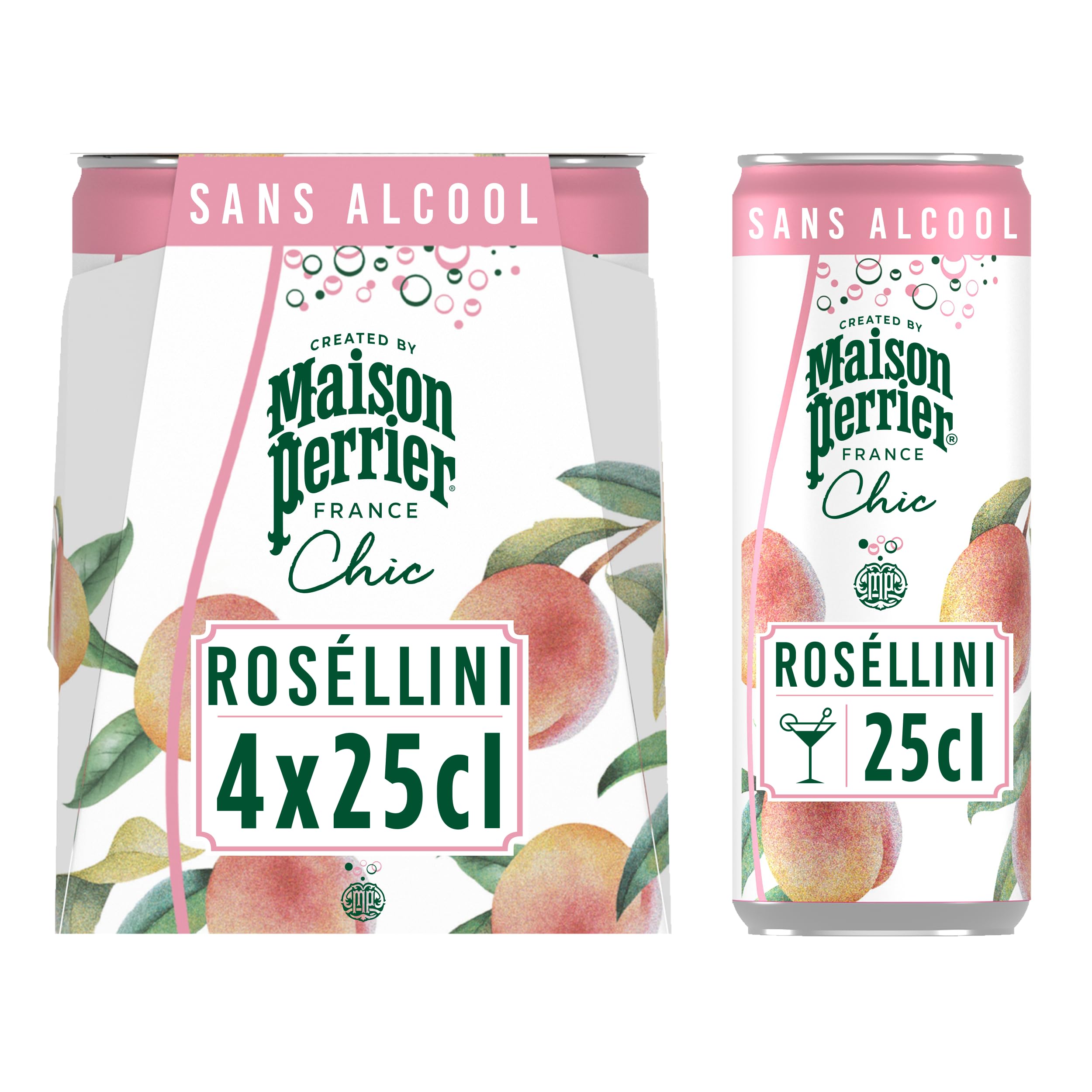 Maison Perrier Chic Rosellini boisson gazeuse sans alcool lot 2