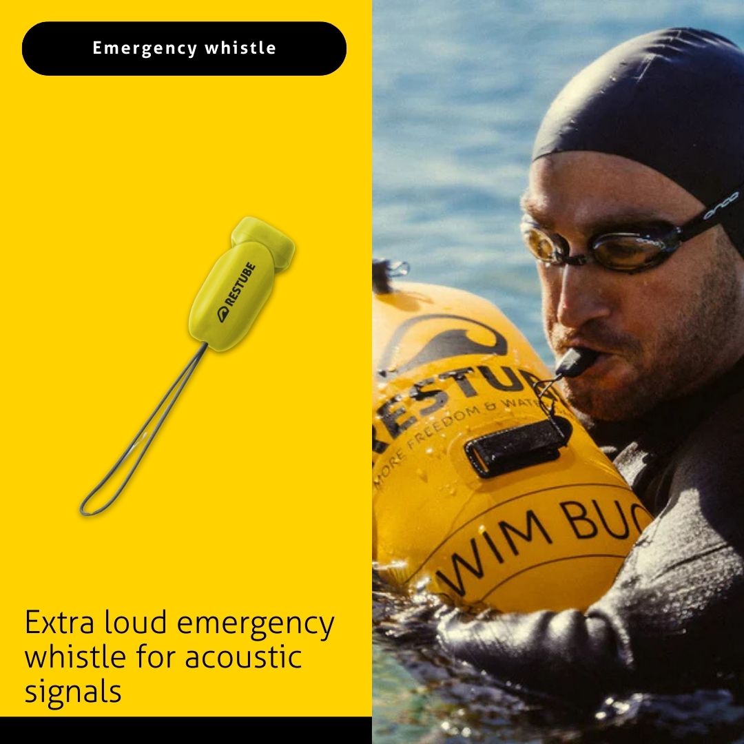 Restube Safety Buoy kit nage glace Pro + LED + bonnet