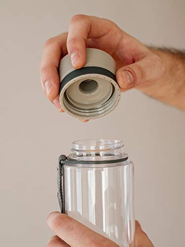 Equa PV 29 gourde Tritan 600 ml grise sans BPA