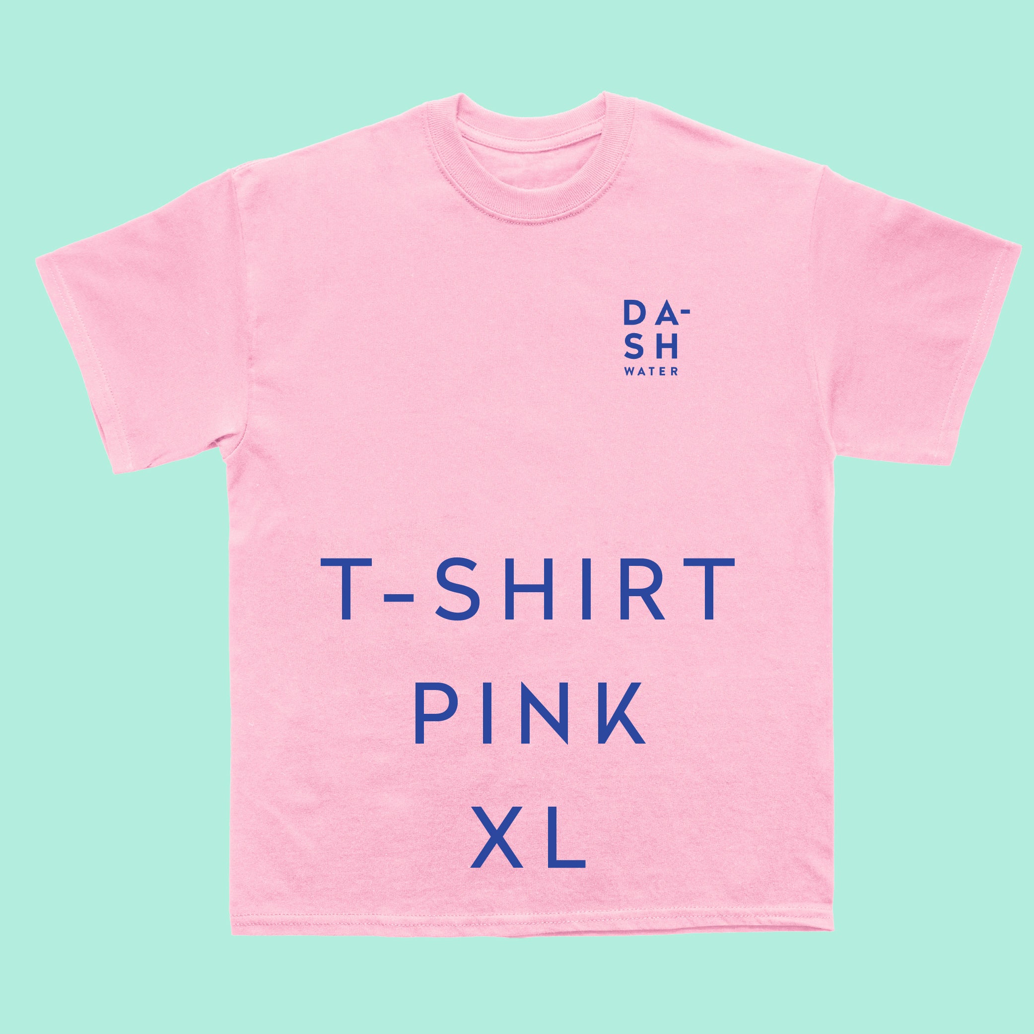 DASH Merchandise t-shirt coton rose XL