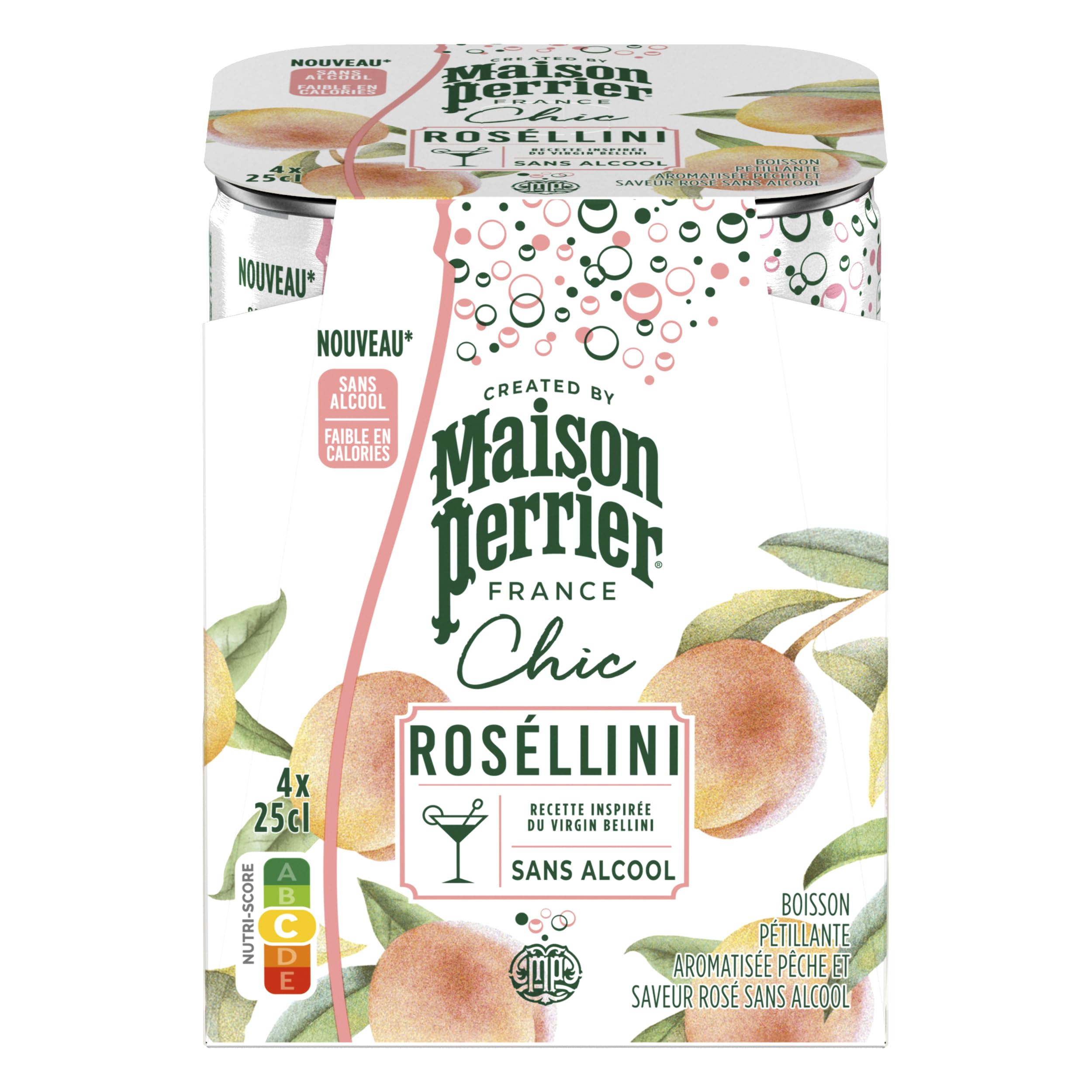 Maison Perrier Chic Rosellini boisson gazeuse sans alcool lot 2