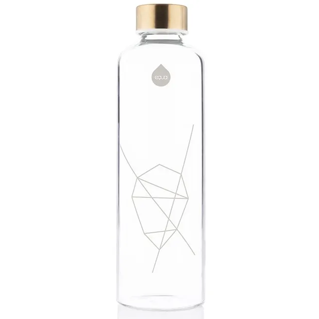 Equa Mismatch Gourde verre 750 ml housse feutre 100°C