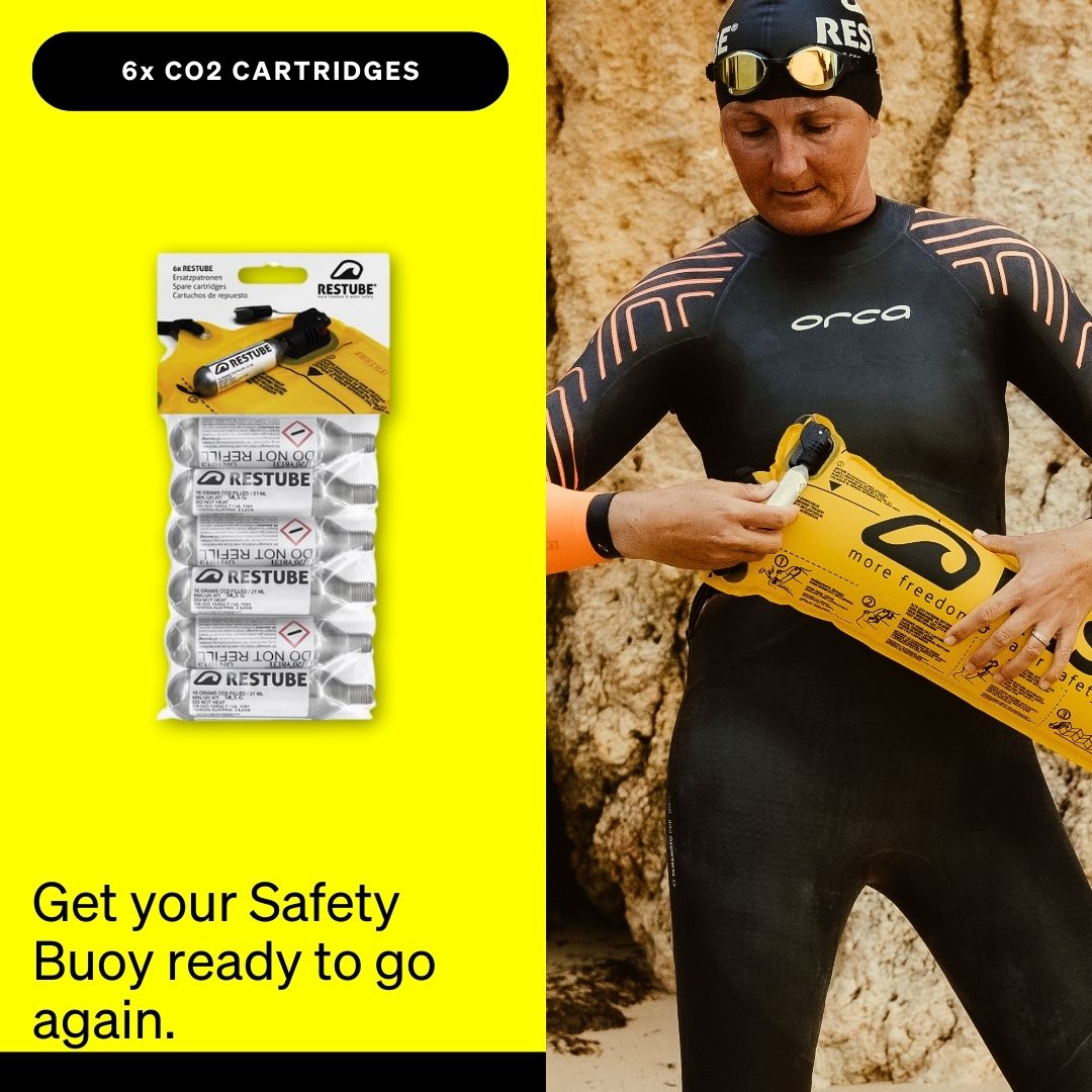 Restube Kit sécurité eau chien gilet + bouée Active + drybag