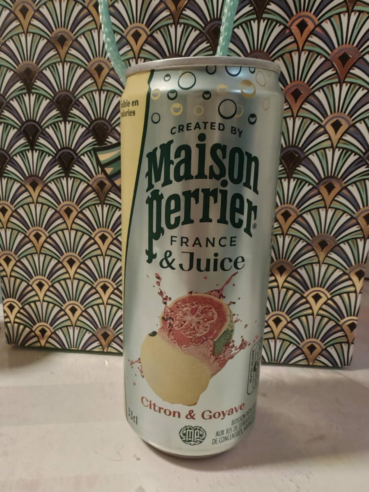 Maison Perrier Magnetic Juice boisson gazeuse citron goyave 24x33cl