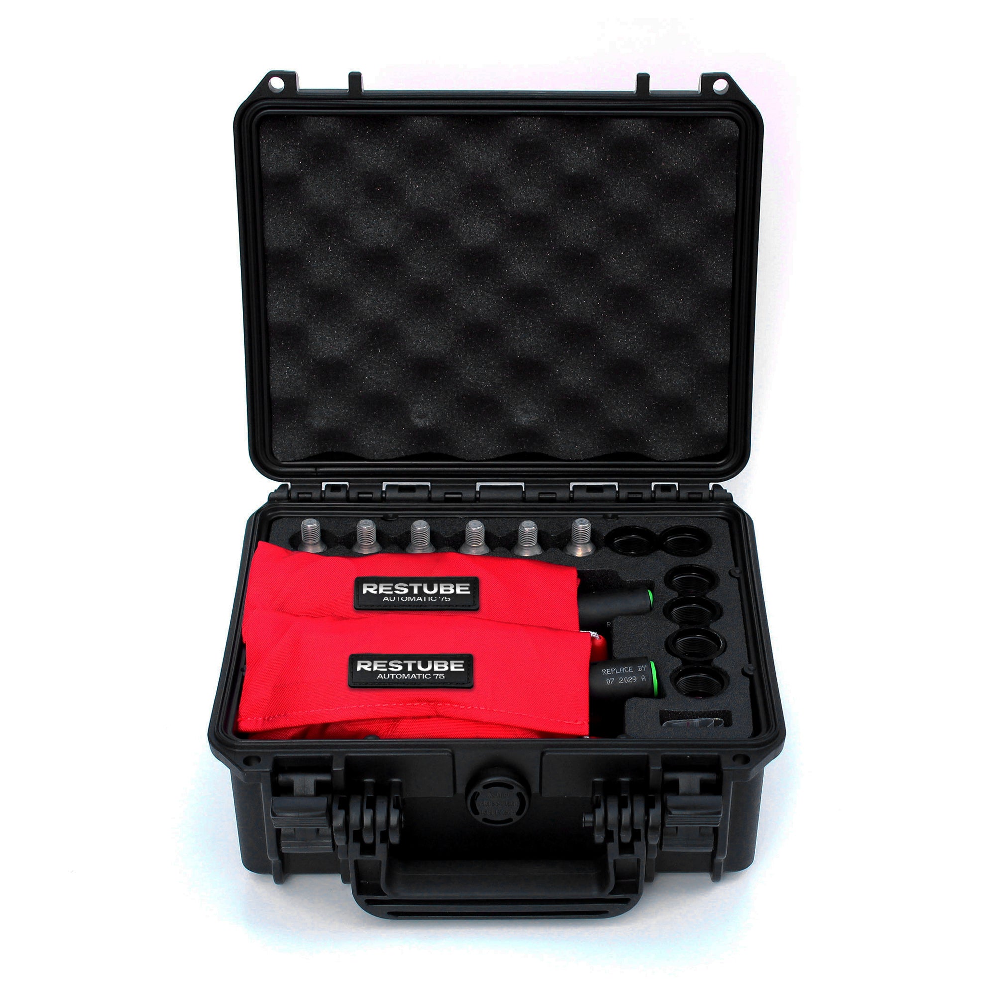Restube Automatic 75 Case Set bouée secours x4