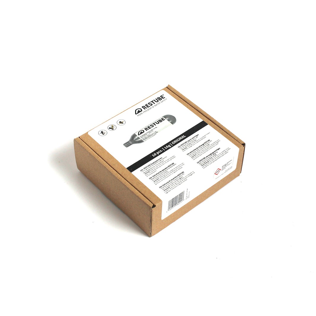 Restube Add Ons cartouche CO2 10,9g filetée pour Beach