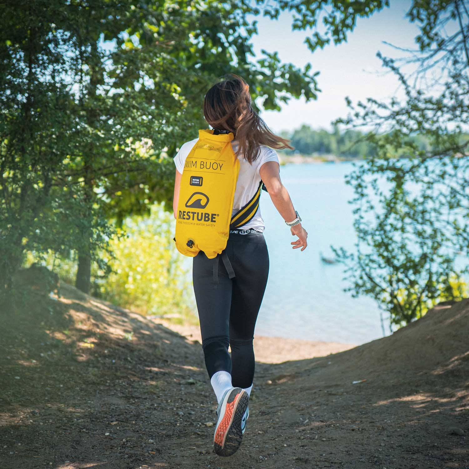 Restube Swim Buoys Athlete Bundle - Bouée + Sifflet