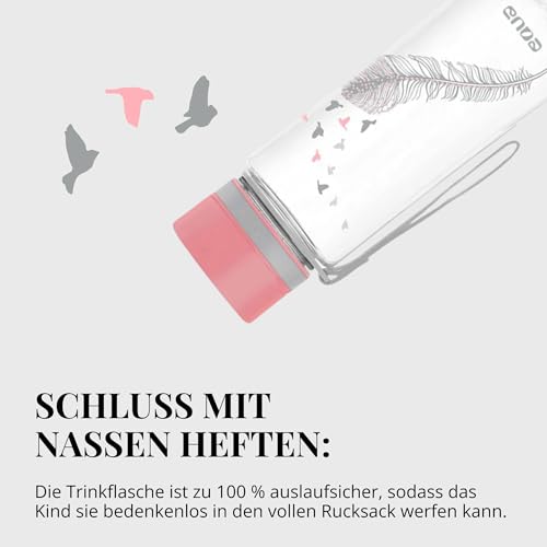 Equa BPA Free PV31 rose gourde Tritan 600ml