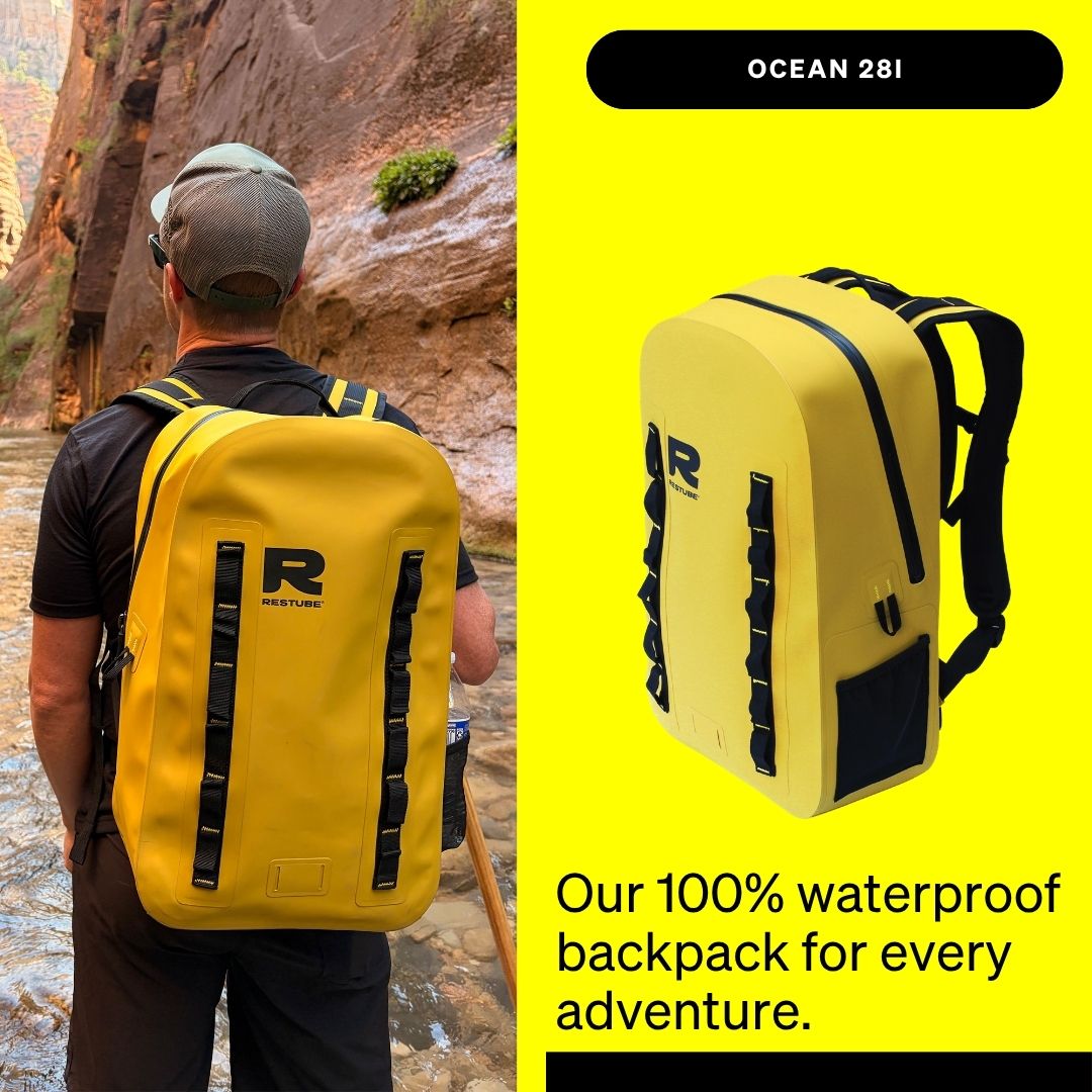 Restube Ocean Adventure Set sac 28 L + gourde