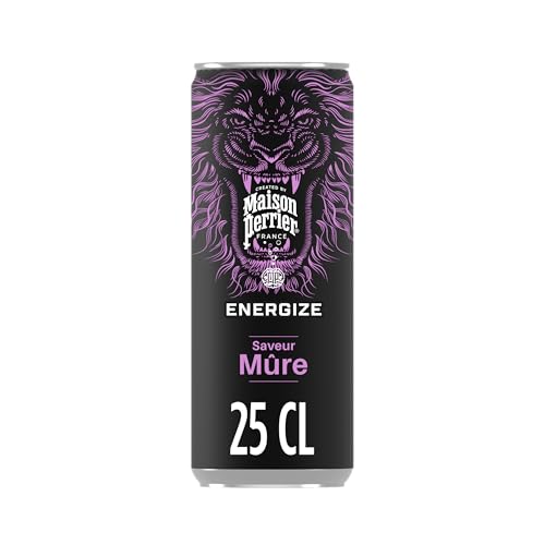 Maison Perrier Energize boisson énergisante mûre 24x25cl