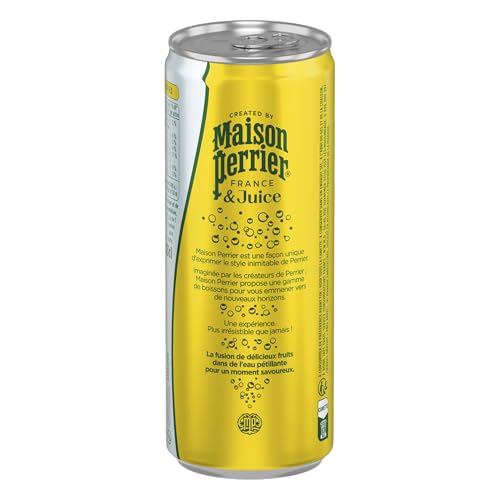Maison Perrier Magnetic Juice boisson gazeuse citron goyave 24x33cl
