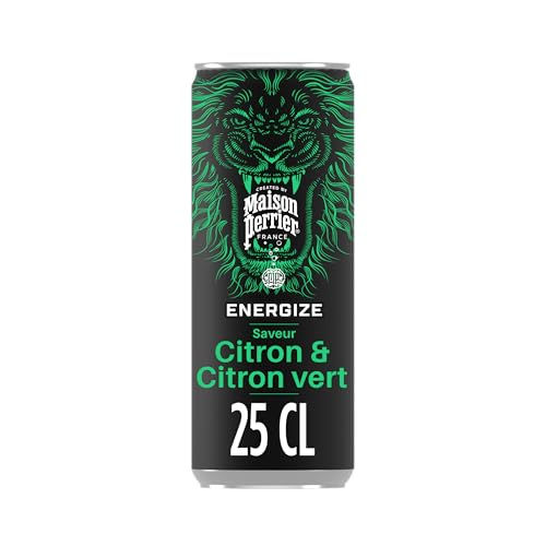 Maison Perrier Energize boisson citron-citron vert 24x25cl