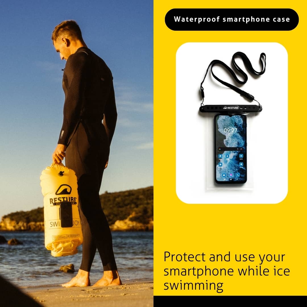 Restube Safety Buoy kit nage glace Pro + LED + bonnet