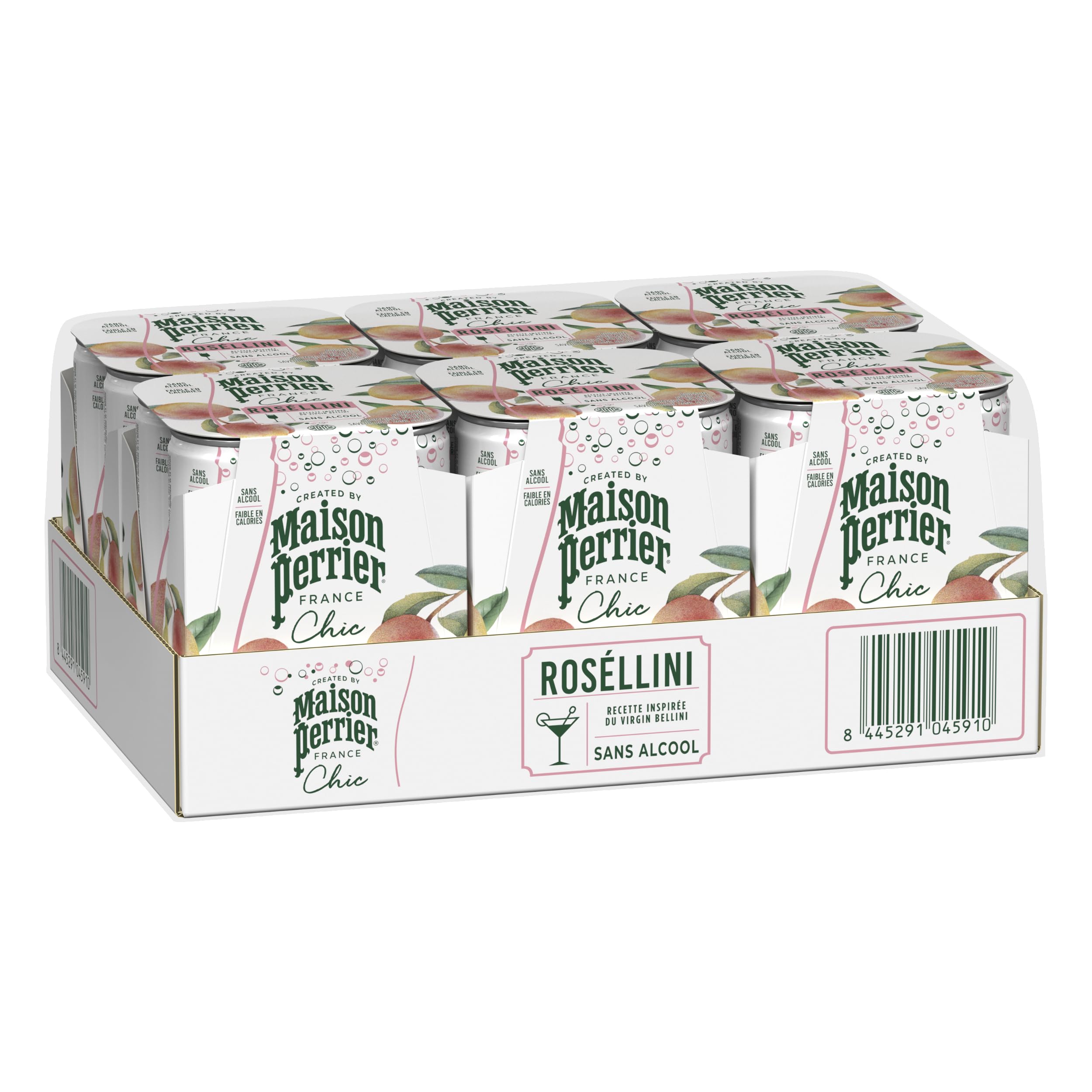 Maison Perrier Chic Rosellini boisson gazeuse sans alcool lot 2