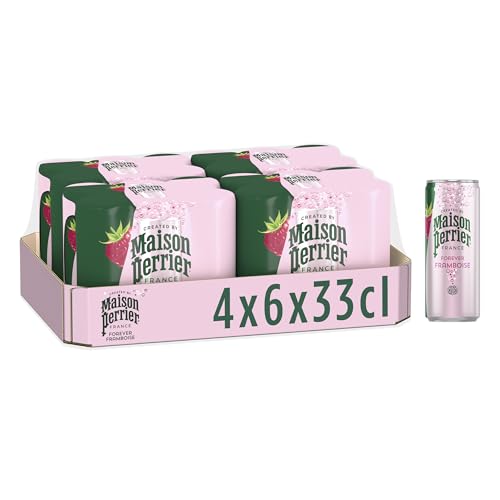 Maison Perrier Forever Framboise boisson gazeuse 4x6x33cl