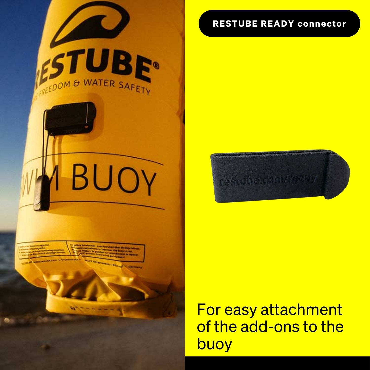 Restube Swim Buoy kit nageurs Pro + accessoires complet