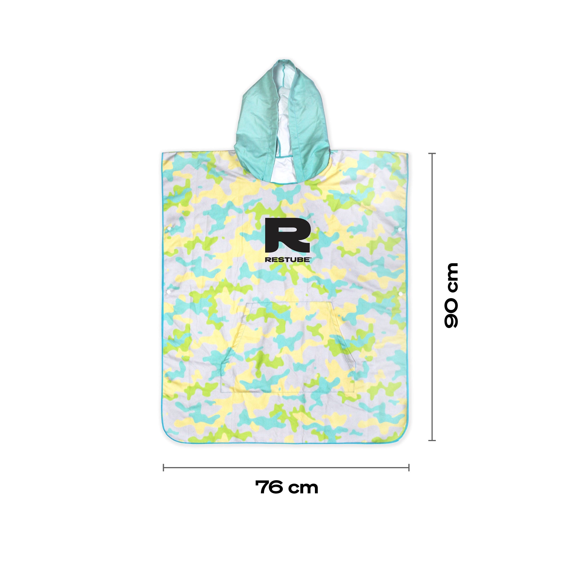 Restube Poncho Kids poncho de bain enfant microfibre