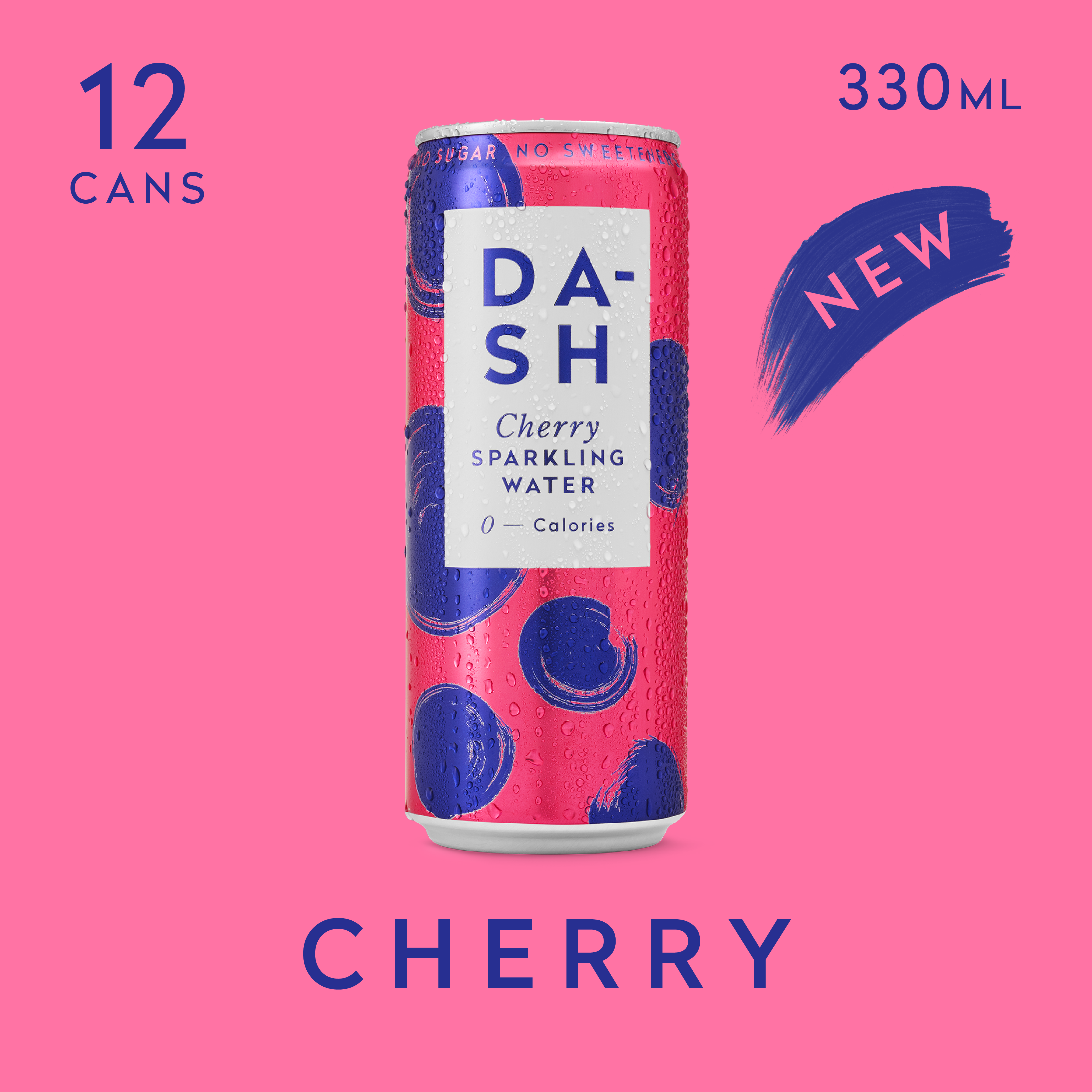 DASH Pick & Mix eau gazeuse assortiment 48 canettes sans sucre