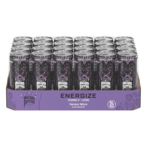 Maison Perrier Energize boisson énergisante mûre 24x25cl