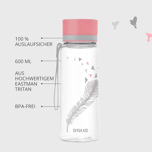 Equa BPA Free PV31 rose gourde Tritan 600ml