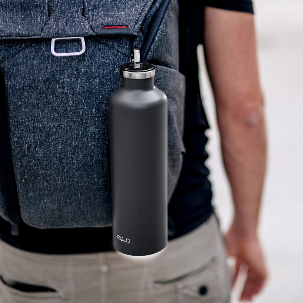 Equa Smart gourde isotherme grise 680 ml connectée