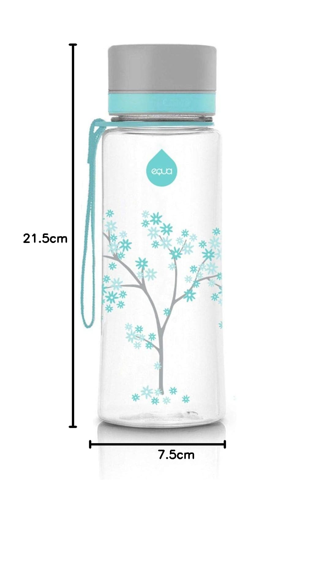 Equa PV31 MC gourde tritan menthe blossom 0,6 L