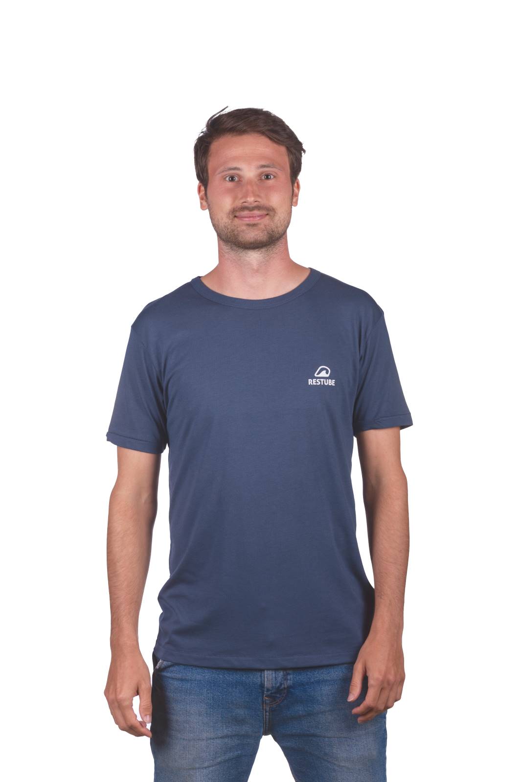 Restube Merch T-shirt homme bleu bambou taille M