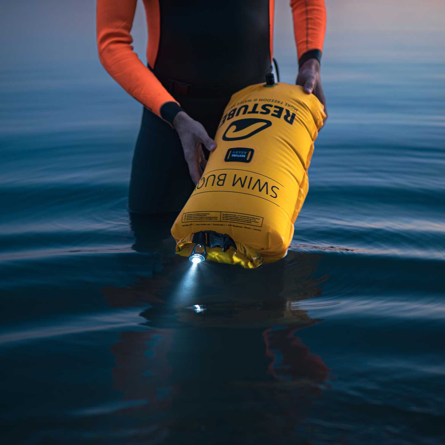 Restube Swim Buoy Ultimate Bundle bouée nage sifflet jaune