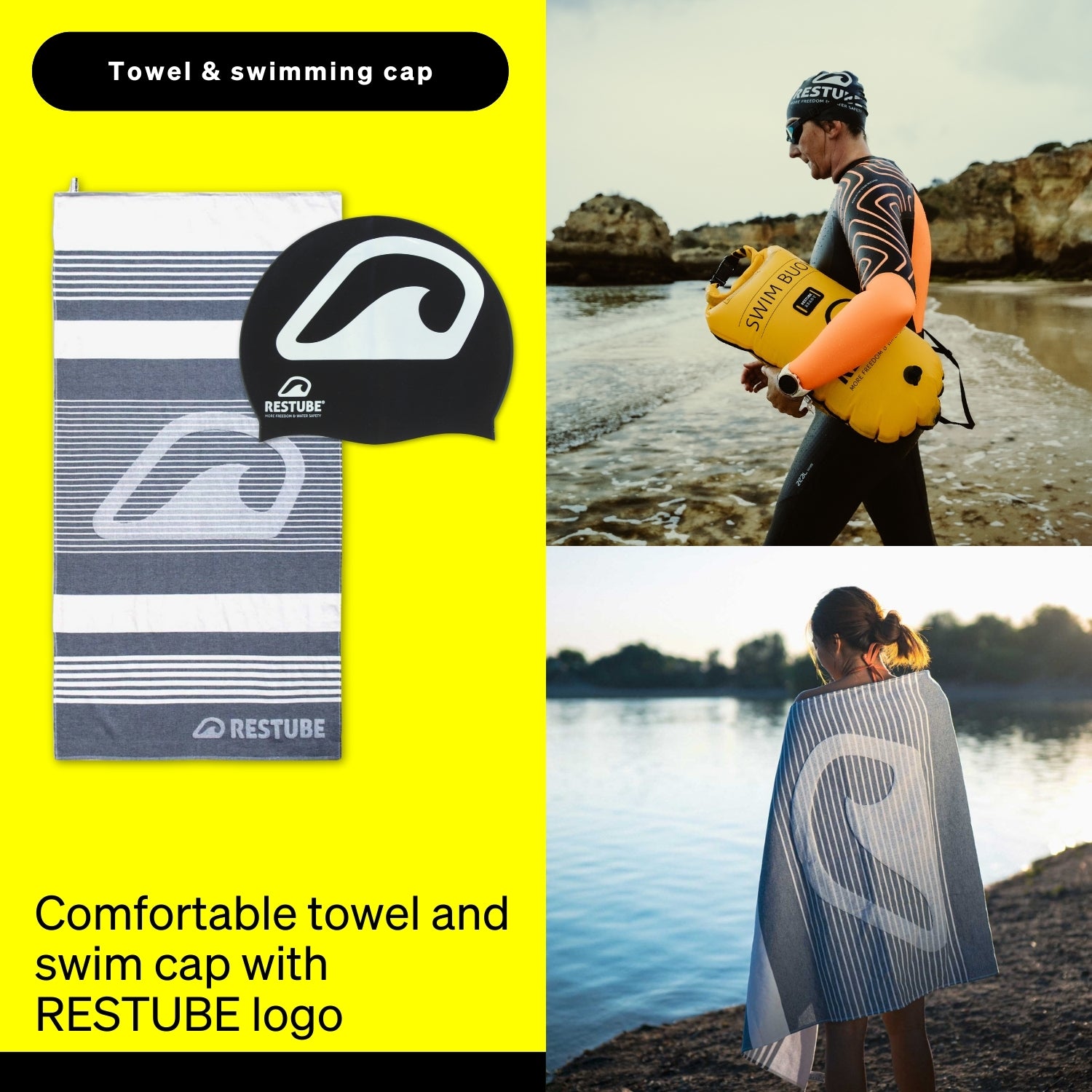 Restube Swim Buoy kit nageurs Pro + accessoires complet
