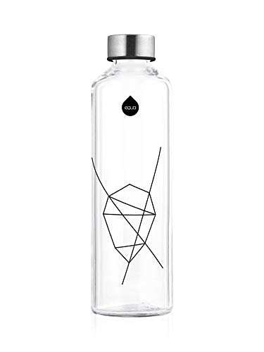 Equa Mismatch S gourde verre 750 ml housse feutre borosilicate