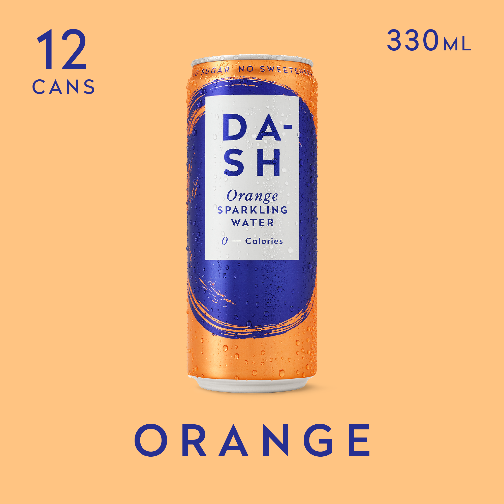 DASH Pick & Mix eau gazeuse assortiment 48 canettes sans sucre