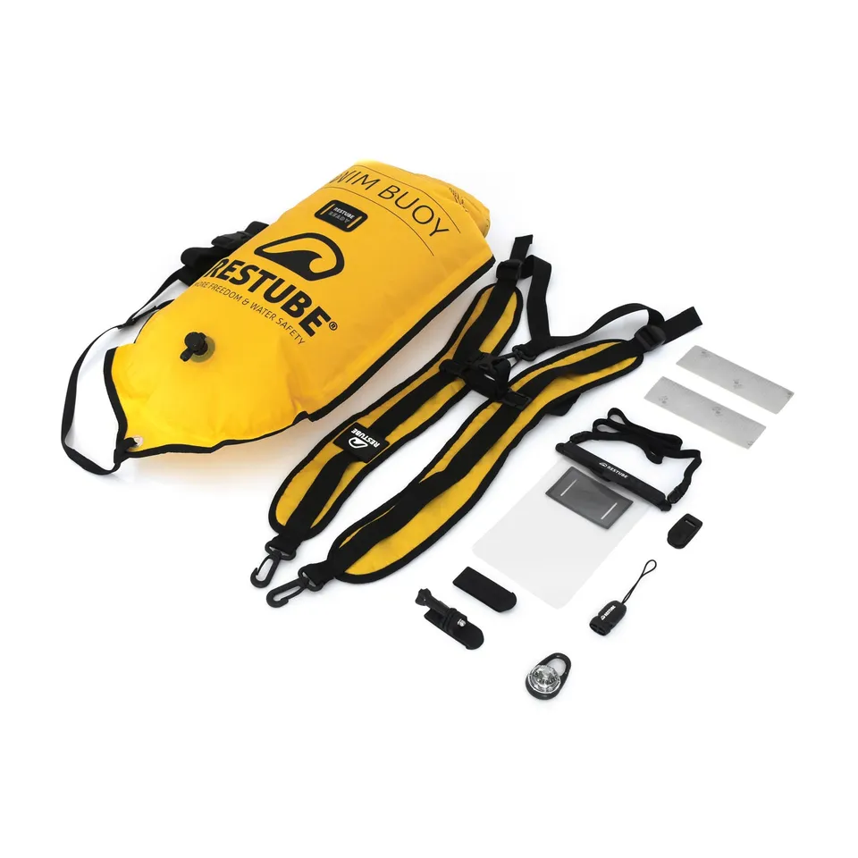 Restube Swim Buoy Ultimate Bundle bouée nage sifflet jaune
