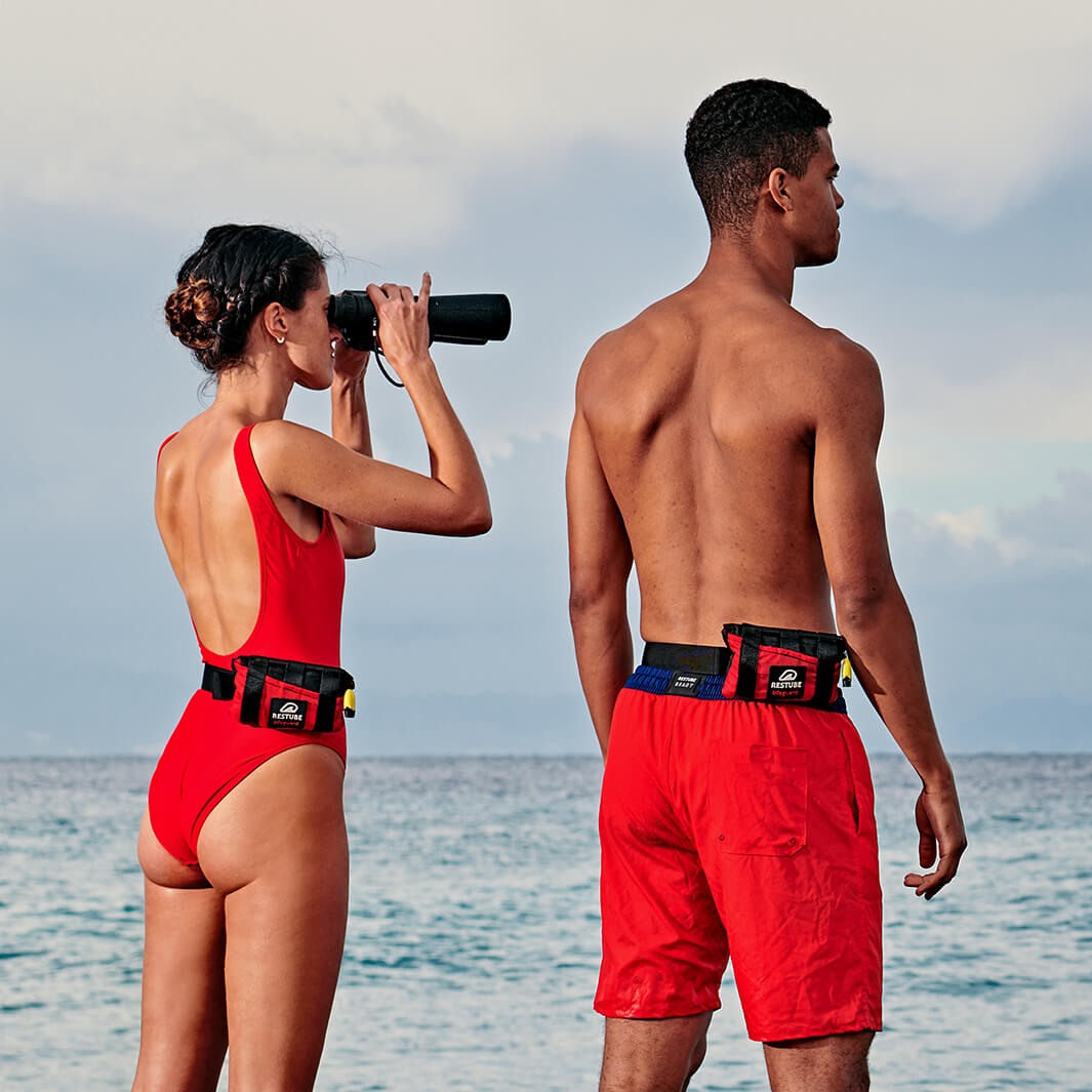 Restube Lifeguard Bouée Sauvetage 75N Réutilisable