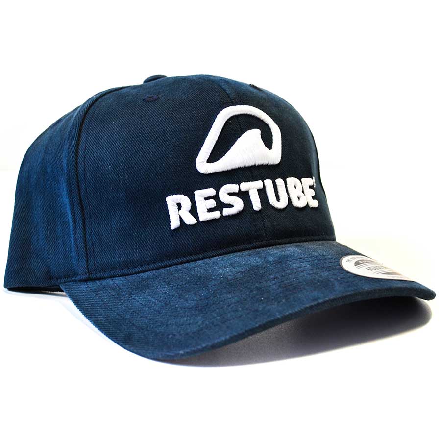 Restube Merch Cap Casquette grise visière plate réglable
