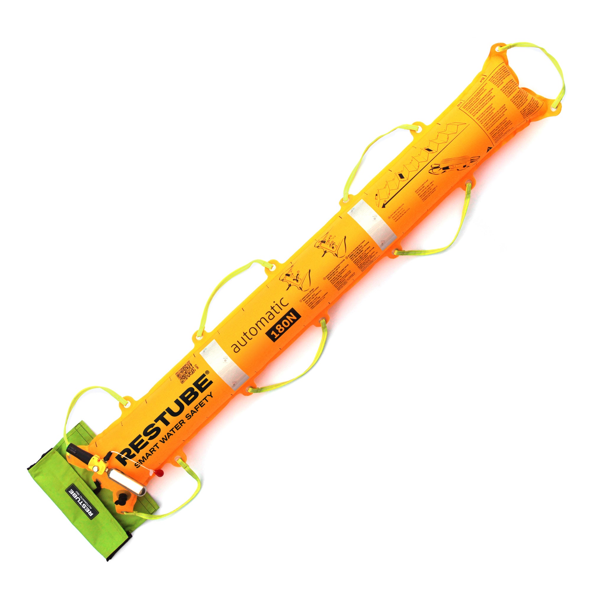 Restube Automatic 180 Bundle bouée + ligne 18 m