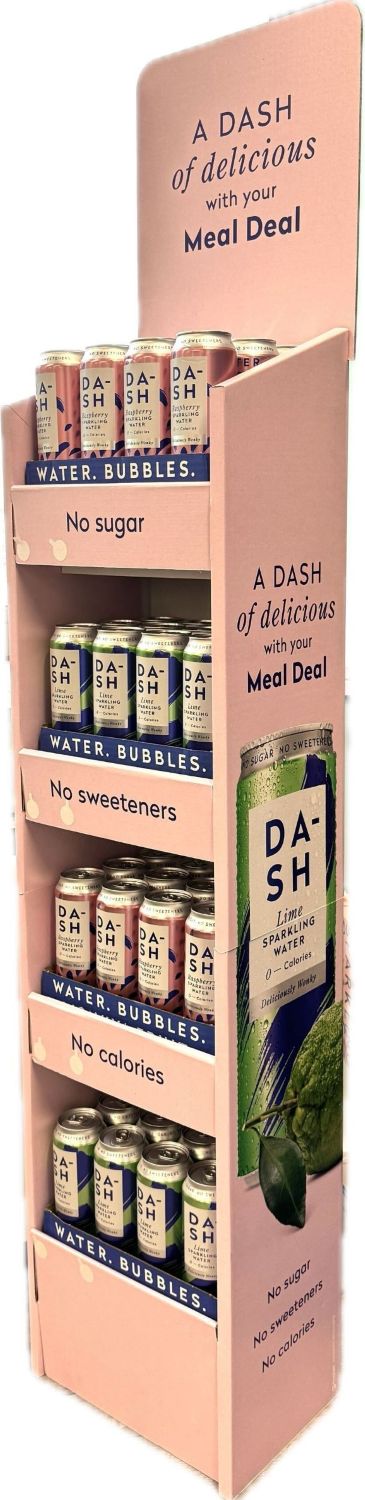 DASH Flavoured Sparkling Water BIG DASH eau pétillante