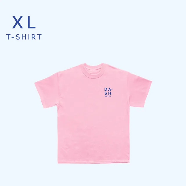 DASH Merchandise t-shirt coton rose XL